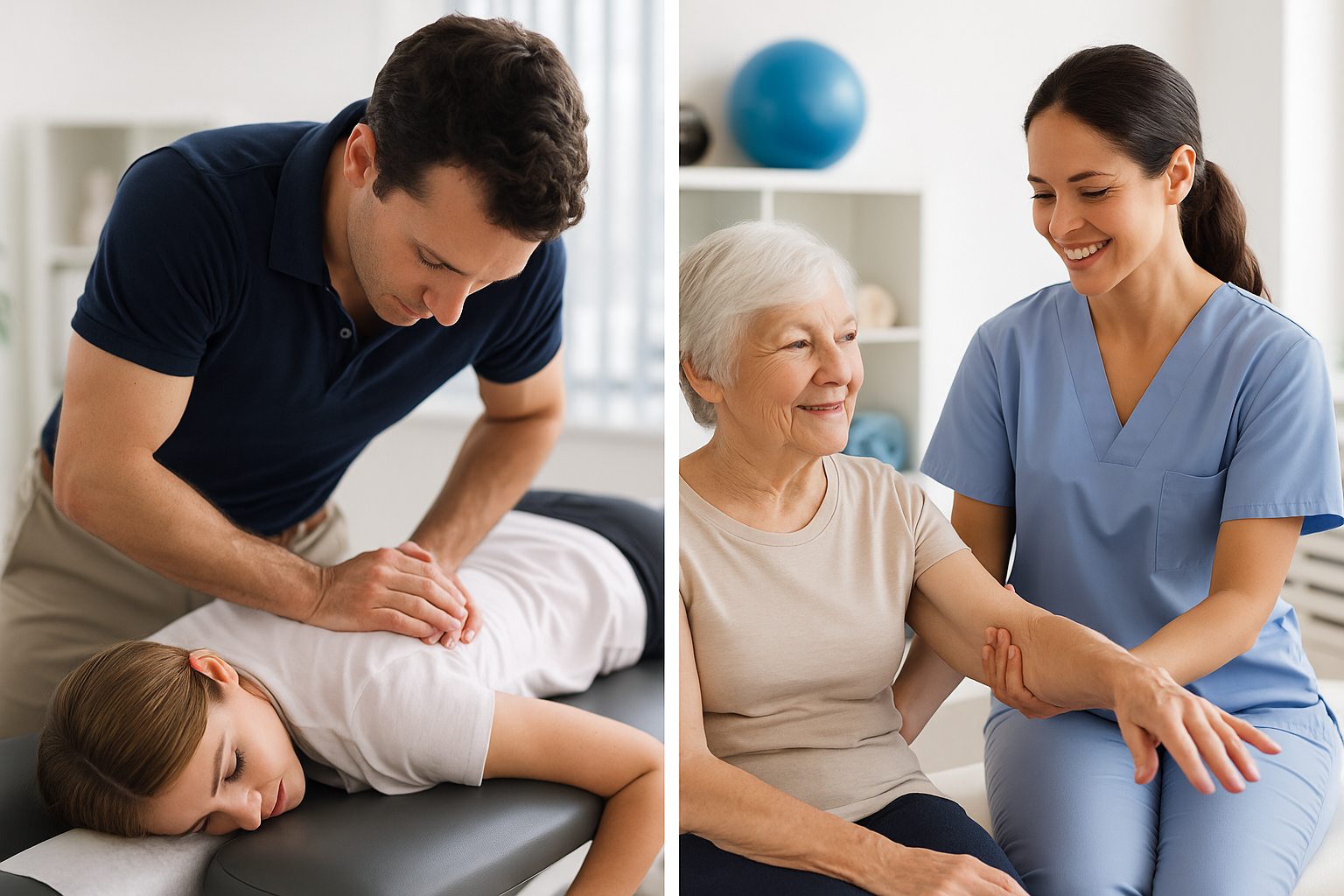 کایروپراکتیک یا فیزیوتراپی؛ کدام روش برای شما مناسب‌تر است؟