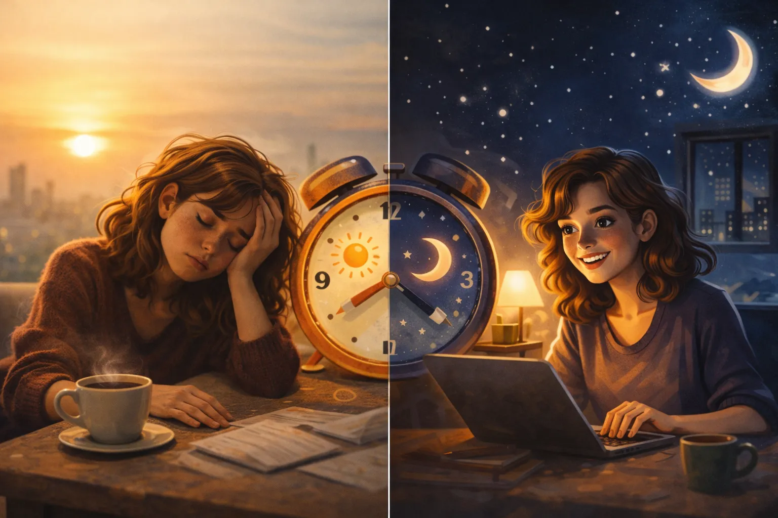 چرا صبح‌ها کُندی ولی شب‌ها سرحال؟ اختلال ریتم پنهان بدنت را بشناس